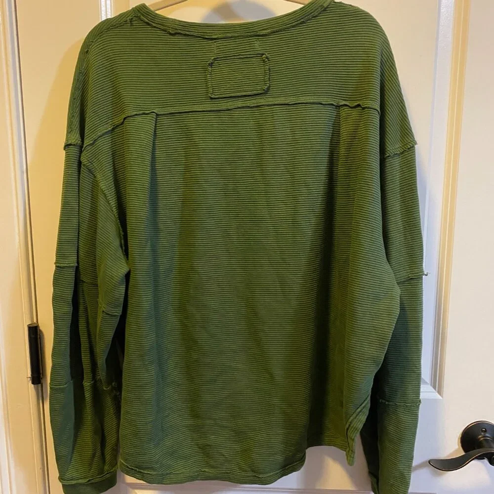 NWT Free People Oversized Shirt - Picture 5 of 9